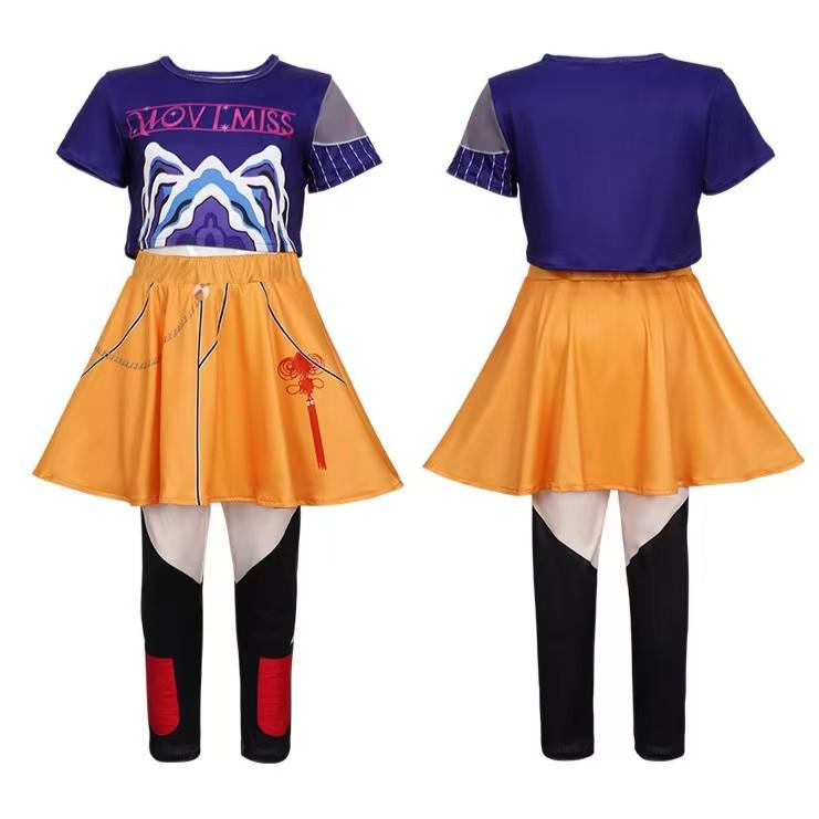 Přeshraniční K-POP Čarodějnická Dívčí Skupina Cosplay Kostým - Mila, Zoi, Lumi Vystupovací Oblečení