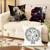 Anime C-Castlevania Cushion Cover Soft Short Plush Pillow Cover Smooth Cozy Texture Aesthetic Cushion Case Home Decor