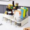 Large Capacity Countertop Seasoning Box Rotatable Condiment Box Practical Sugar Salt Jar  Kitchen
