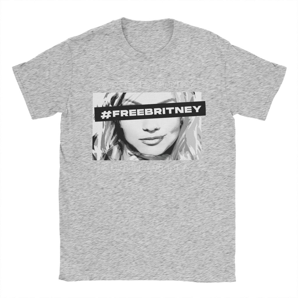 Free Britneys T Shirts Unisex Unisex 100 Cotton Humorous TShirt Round Collar Tees Short Sleeve Clothes Plus Size