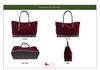 [NIPPONSEAL] Moquette Tote Bag, Hiroshima Kotsu Bus, Nippon Seal, Red