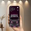 Cool Heavy Truck Art For iPhone 13,16,11,14,17,12,15,Plus,Pro Max,XS,X,XR,SE,Mini,8,7,Phone Case Soft Silicone Black