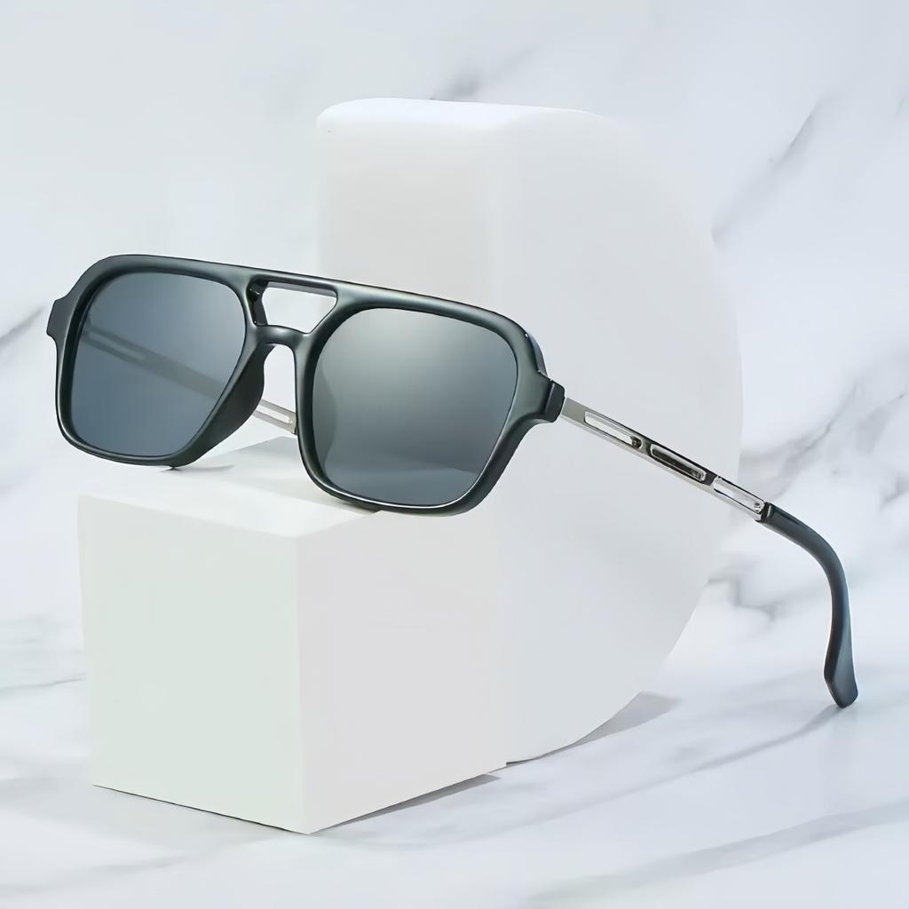 Occhiali da sole alla moda stile retrò europeo e americano per uomo e donna tendenza versatile protezione solare estiva e protezione UV