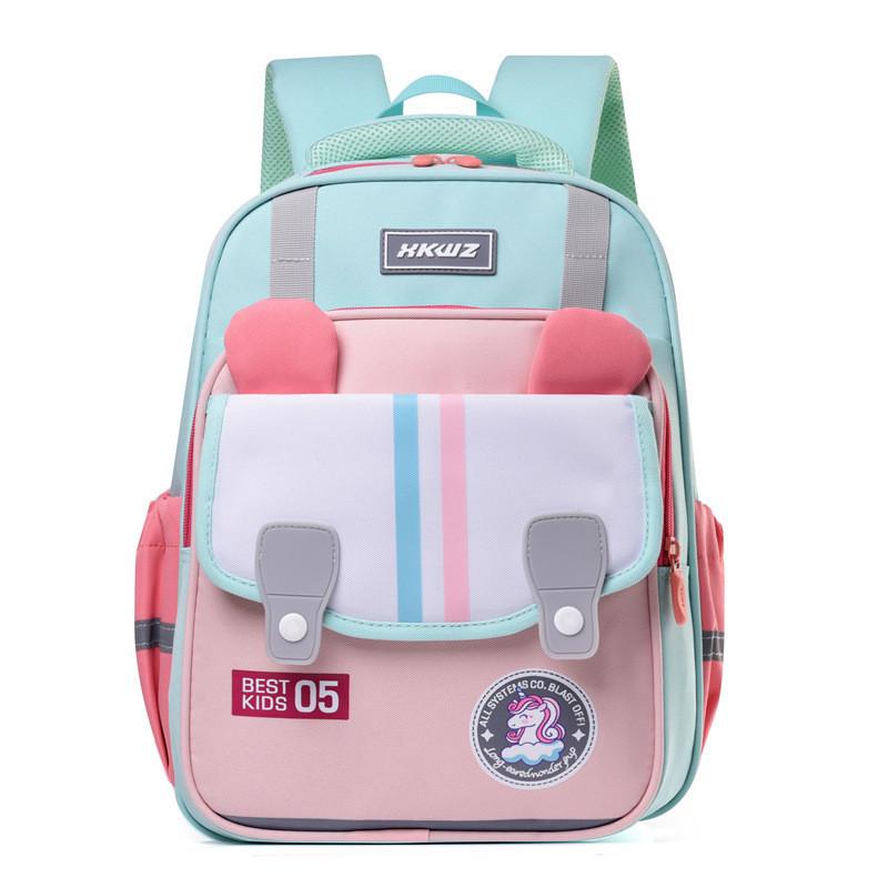 Stylish Lightweight Oxford Cloth Kids Backpack For 1st-2nd Grade Boys And Girls
