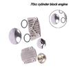 50cc 70cc 90cc 110cc Motorcycle Oil Cooler Adapter Engine Cylinder Cover Horizontal Engine Adapter Engine Cylinder Cover