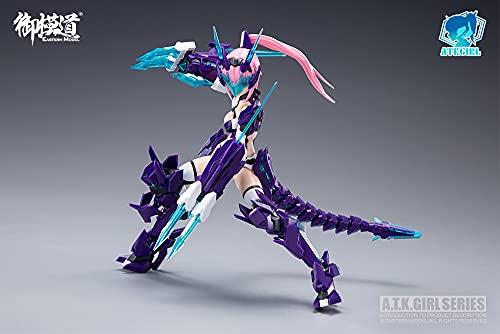 Doyusha Eastern Model ATK Girl Four Sacred Beasts Blue Dragon 1/12 Scale Pre-Colored Plastic Model Kit, Approximately 16cm Tall