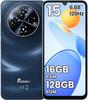 Fossibot S5 Smartphone 16(4+12)GB 128G 4G LTE,6.88" HD,Android 15,6000mAh