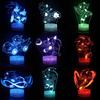 Sonic Series 3d Touch Control Colorful Night Light Ideal For Kids And Adults Gifts