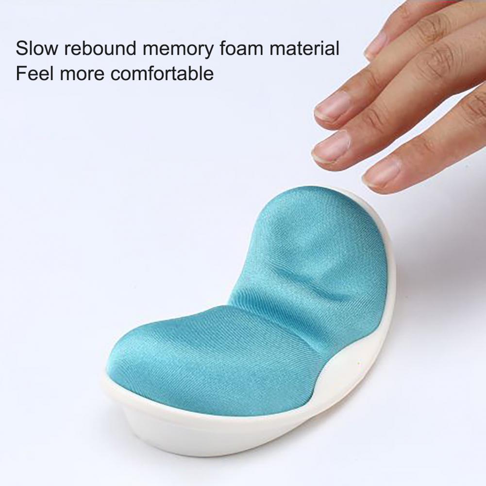 Office Wrist Rest Pad Anti-skid Non-fading Computer Mouse Wrist Hand Rest Support Gaming Mouse Pad