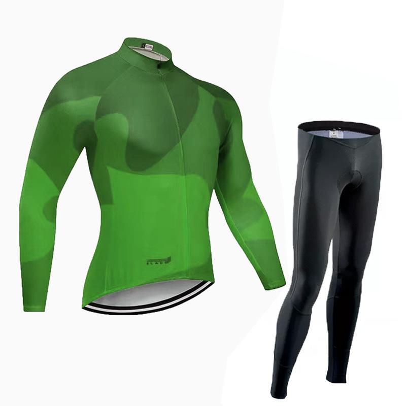 2023 Cross-border Cycling Suit Tour De France Long-sleeved Suit for Summer Breathable Events