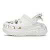 Classic Clog 811 Manufacture Silver Moon Reino Secreto Edição Limitada Bolsa de Lona Tamancos Unissex Branco