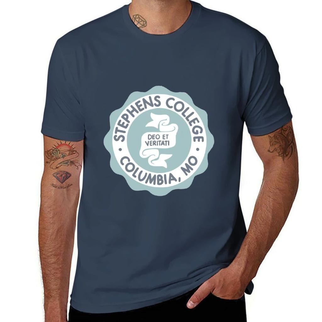 Stephens College Logo TShirt Casual Trendy Streetwear Tee Shirt