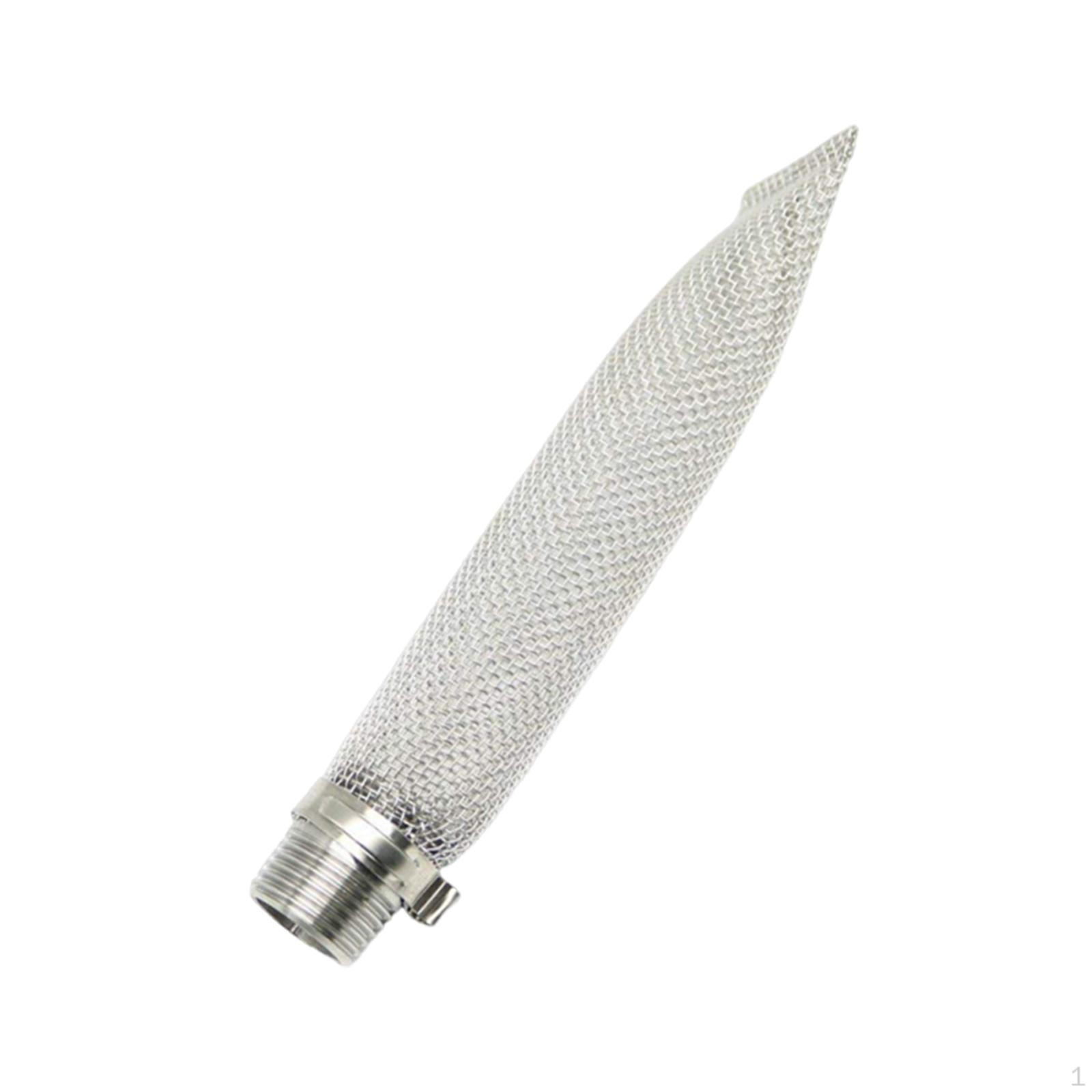 

Bazooka- Stainless Steel Tubular Beer with 1/2 NPT Fittings, Easy to Install And Efficient for 6inch