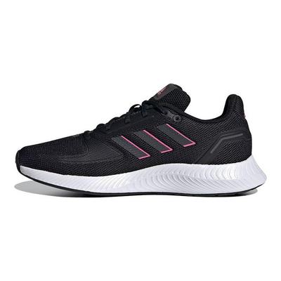 Runfalcon 2.0 Nero Rosa Shocking Scarpe da Ginnastica da Donna Nero Core Grigio-Sei FY9624