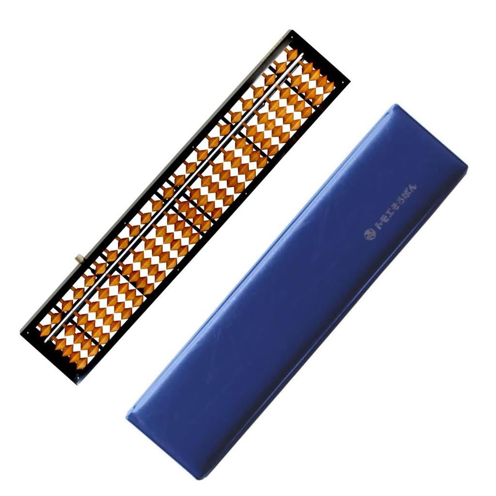 Tomoe Abacus 23-digit One-touch Abacus (ONYM8) Made of Birr Beads and Wood