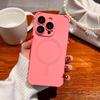 Magnetic Liquid Silicone iPhone 17 Pro Max Case with Drop-Proof Corners & Lens Protection