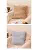 Modern Minimalist Plush Pillowcase 45x45/50x50 for Leisure and Entertainment