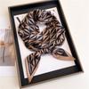 Scarf, Long Silk Scarf, Versatile Silk Scarf, Double-Layer Simulated Silk, Diagonal Scarf, Autumn And Winter Hair Binding And Scarf