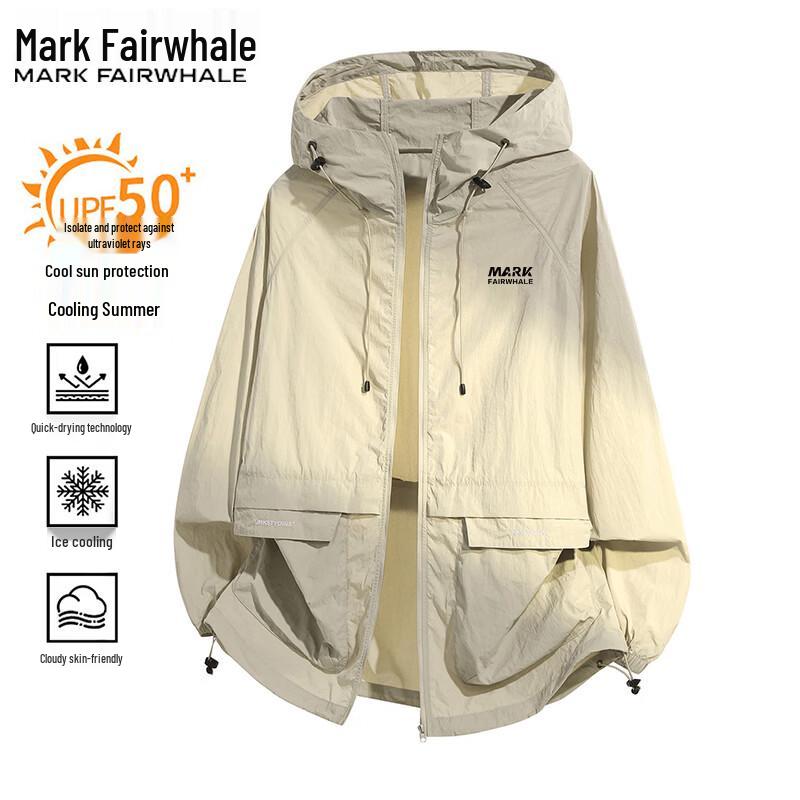 Mark Fairwhale Men's Lightweight Hooded Sun Protection Jacket