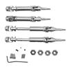 Front Rr CVD Drive Shafts Set Strong Structure Metal Replacement for   ST   1/10 4X4 Brushless Rc Car