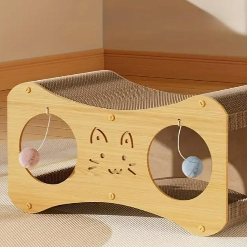 Cat Scratching Board Cat Nest Wear-resistant Non-shedding All-in-one Cat House Four Seasons Scratch-resistant Cat Post Vertical Cat Climbing Frame