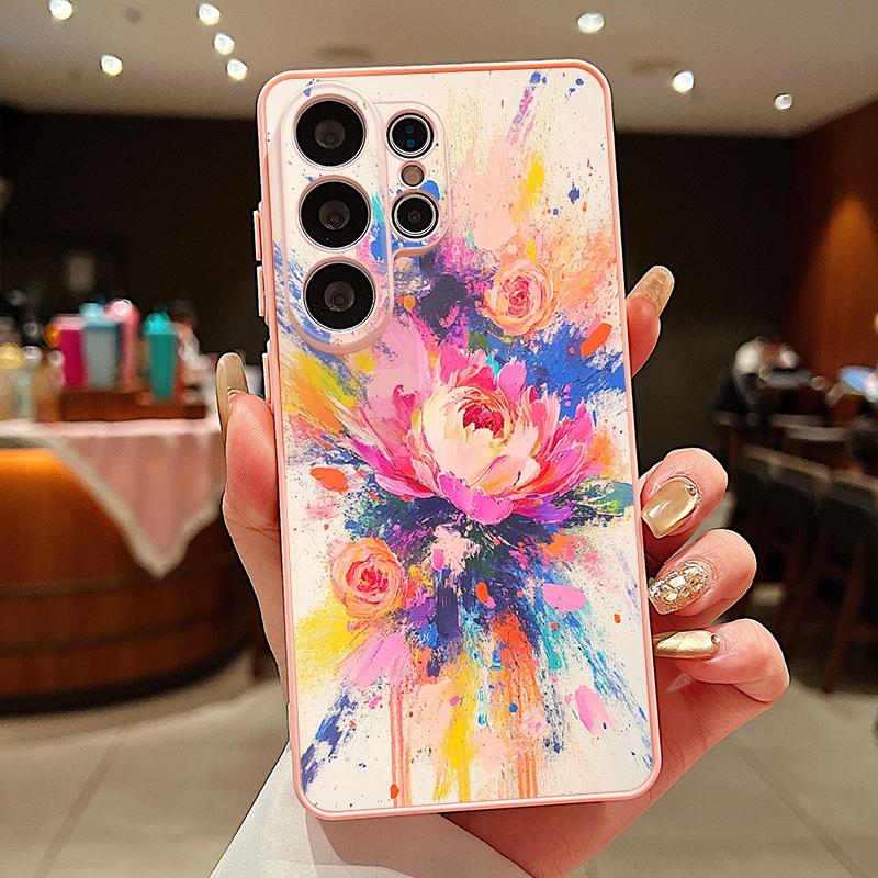 Art Design Print Magnetic Case For Samsung Galaxy S26 S25 Ultra S24 S23 FE A57 A17 A56 A37 A16 A35 A55 A15 A36 A25 5G Back Cover
