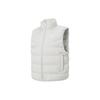 Nike Down Vests Women's White Stand Collar Moderate FZ1104-072