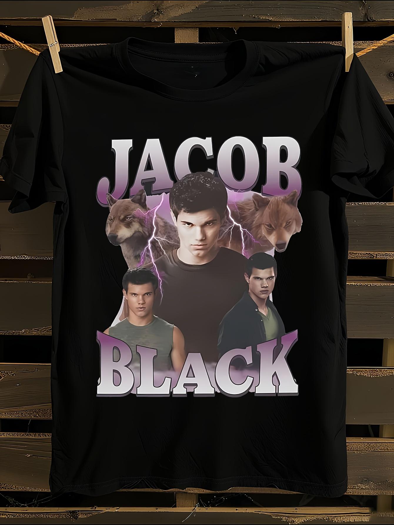 Twilight Jacob Black Graphic T-shirt L