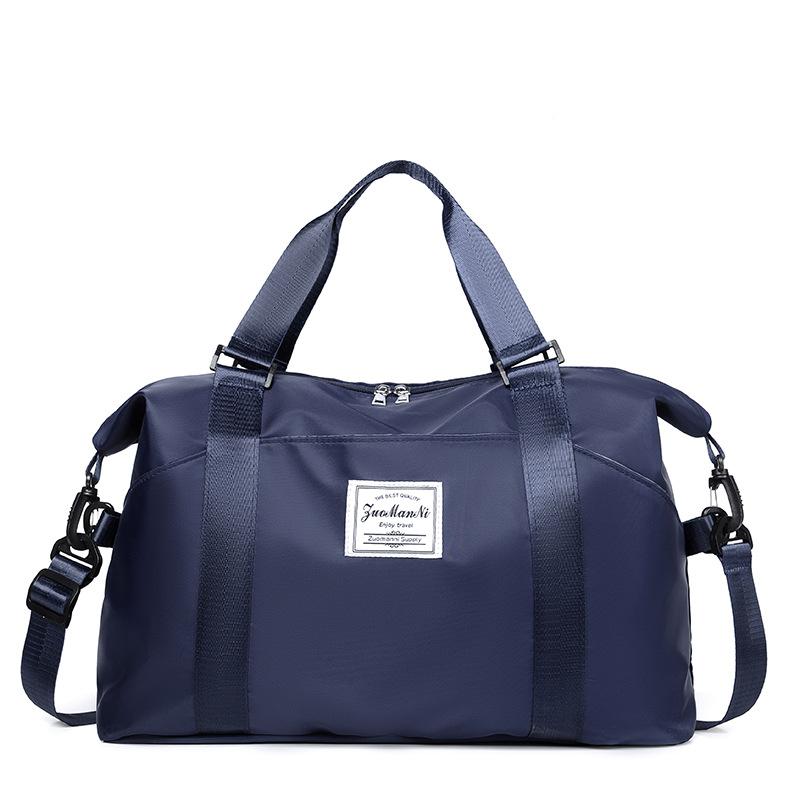 Shoulder hand-held travel bag Women's wet and dry separation Sports Yoga Fitness bag Large capacity storage Luggage bag