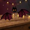 Plush Bat Ornament Bat Headband Soft Velvet Fabric Halloween Headband Bat Headpiece  Night Party