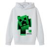Minecraft Anime Sports Hoodie for Tweens and Teens - Autumn/Winter Kids' Clothing