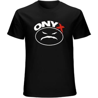 Onyx Bacdafucup Rap Hip Hop Muzyka Męska Vintage Koszulka Krótki Rękaw Zabawny Top Czarny