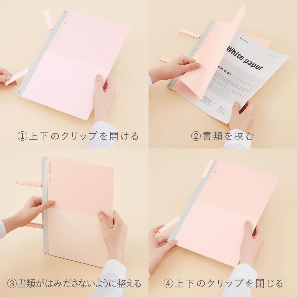 KOKUYO File Clip Notebook KOKUYO ME A4 Tennis KME-CNGY