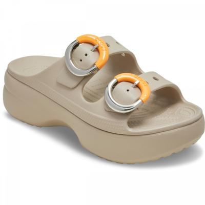 Women Saturday Platform Deep Didd Buckle Sandal 213246 2nm