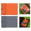 3-in-1 Grillwerkzeugmatte Silikon Schutzpad Staubdichtes Reinigungspad Grillplatte Topflappen Ofen Ölauffangschale Outdoor Grillzubehör