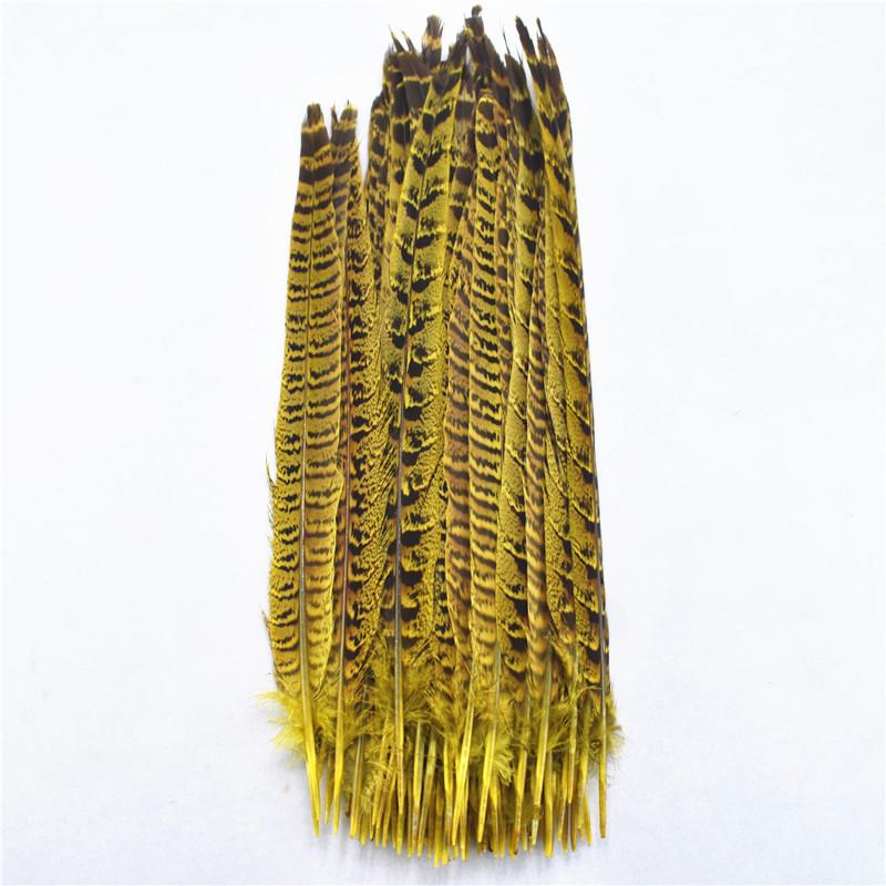 

10Pcs Pheasant Tail Feathers Table Decoration Crafts Supplies Plumas DIY Dream Catcher for Wedding Carnival Accessories Material 10PCS 23-28cm