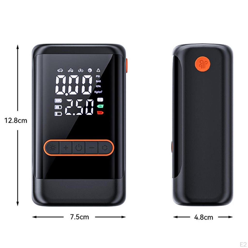 Car Tire Pump Lightweight Air Compressor for Bicycles Ball Motorcycle