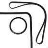 Replacement Pump Gasket Seal Circle Rubber Assembly Stable O Shaped Sealing Kit for SP1600 Pool