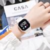 Silikonový pásek Dětské Sportovní hodinky Móda Elektronické náramkové hodinky Muži Ženy Student