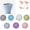 Portable Outdoor Travel Collapsible Silicone Cup Candy Colors