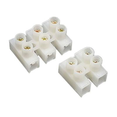 20 Stück Kunststoff LED Beleuchtung Klemmenblock 10A 2 Ein 2 Aus 3 Ein 3 Aus Kabelverbinder 2P/3P Schraubkabelverbinder