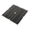 Solar Panel Monocrystalline Silicon Waterproof High Performance for RV Car Boat Trailer 20W 18V 10A