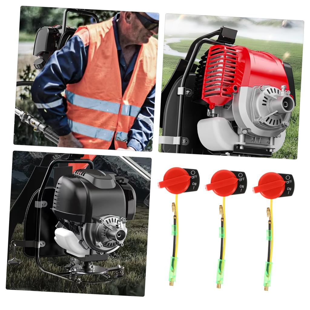 Gatuida 6pcs Kill Switch Pump Switch Engine On Off Switch Pump On Off Switch