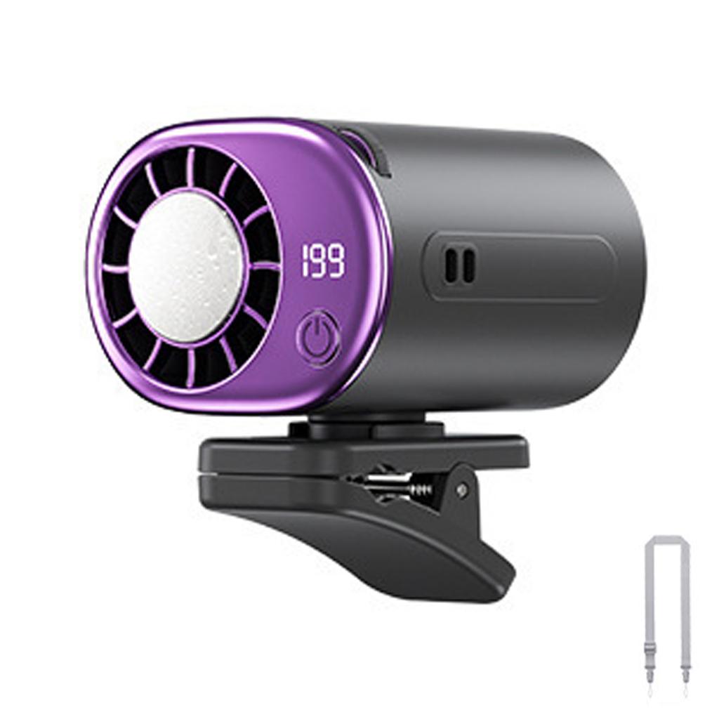 Car Clip On Fan Mini Portable Fan Outdoor Clip Umbrella Fan Waist Clip Electric fan USB Rechargeable Desktop Cooling fan Camping