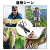 PAVIKE Fish Catcher Fish Grip Alligator Grip Fish Grabber Fish Pliers Easy to Grip Portable Design Fishing Gear Tooth-Shaped User-Friendly Non-Slip