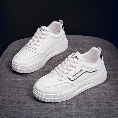 Little White Shoes Women's Autumn New Breathable and Versatile Student Sports and Leisure Board Shoes Trendy Shoes