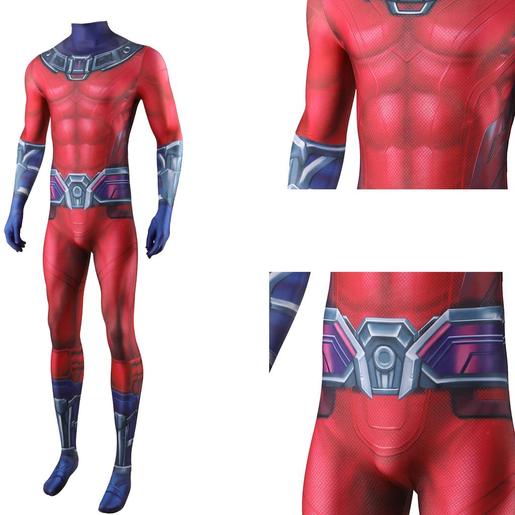 X-Men '97 Magneto Cosplay Costume Halloween Marvel Comics Cosplay Outfit Adult Anime Clothing