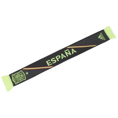 Adidas Federation Scarf ALF84 D84239 Slime OSFX 3-Stripe Black/Dark Shale/Solar