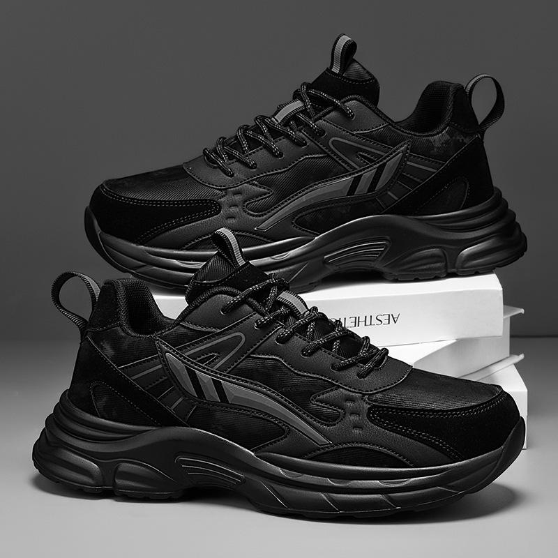 Dad Shoes Autumn and Winter Outdoor New Large Size Shoes Breathable Casual Sports Shoes Fashionable Versatile Platform Shoes