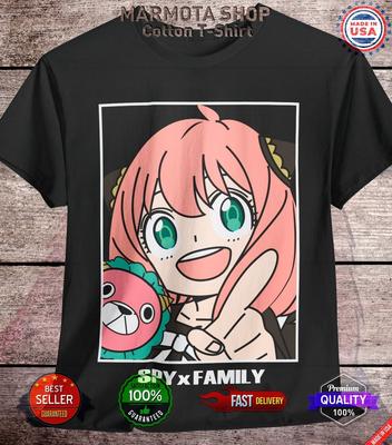 Camiseta Spy X Family Anya Forger Yor Loid Anime Camiseta Japonesa Manga Kawaii